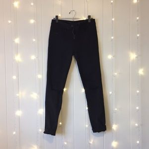 AEO ripped knee high rise jeggings